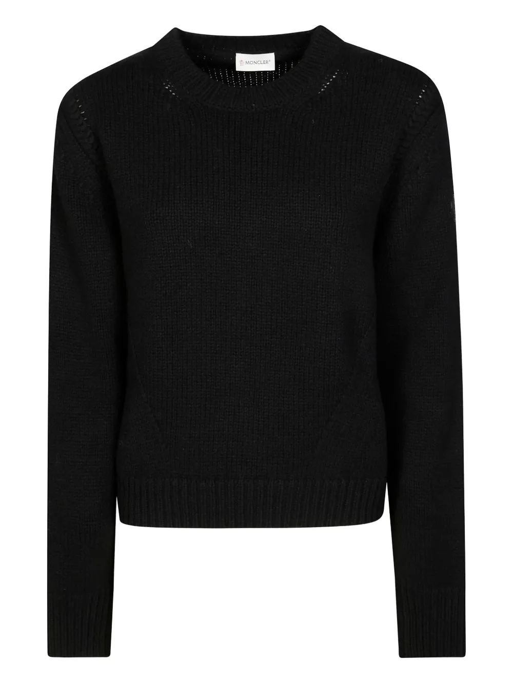 Moncler crew-neck sweater - ブラック
