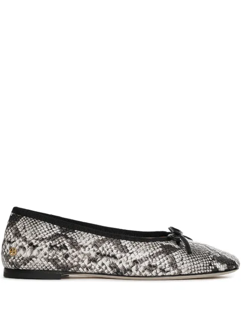 ANINE BING Jamie bow flats
