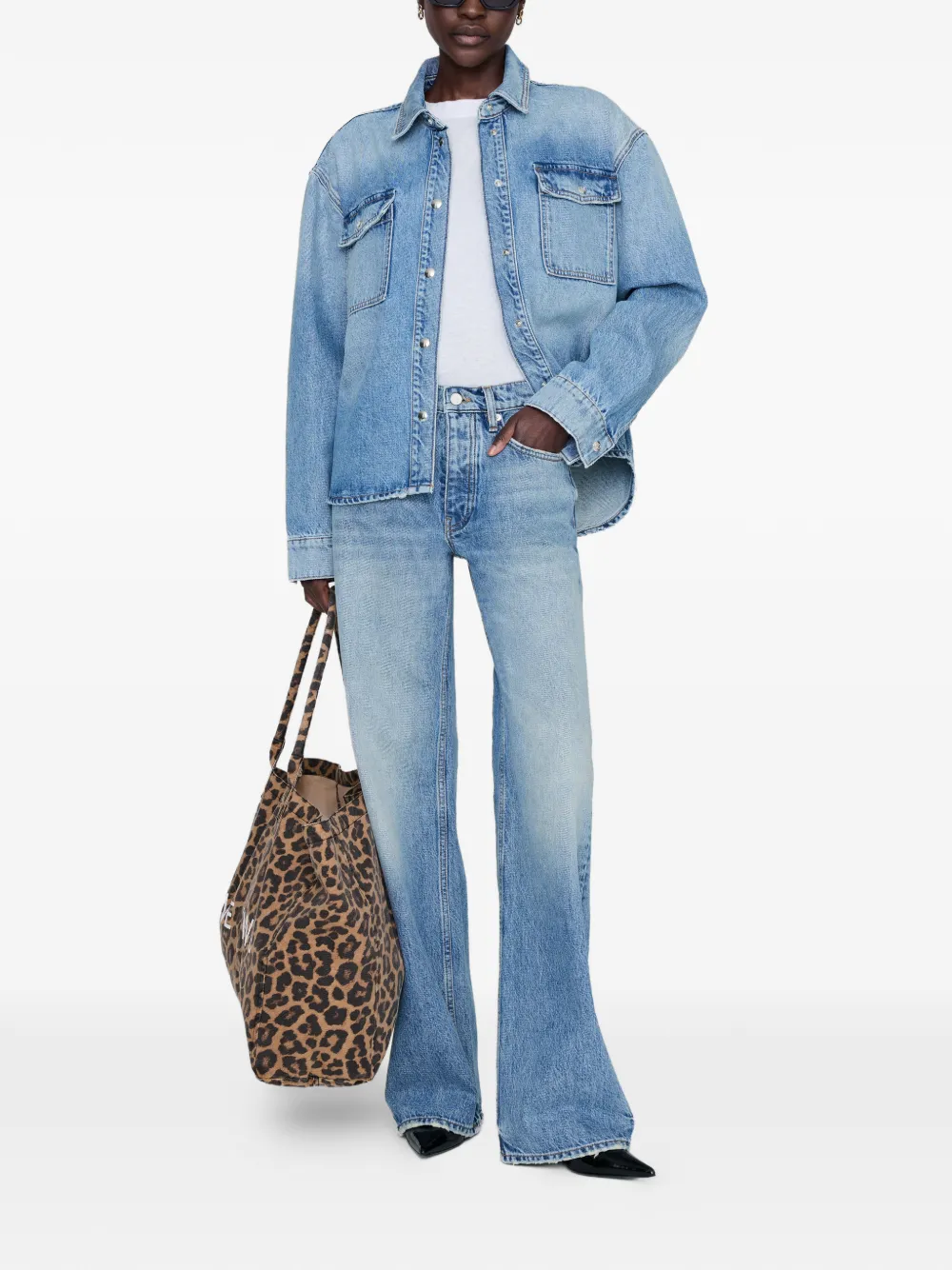 ANINE BING Hugh Jean jeans - Blauw