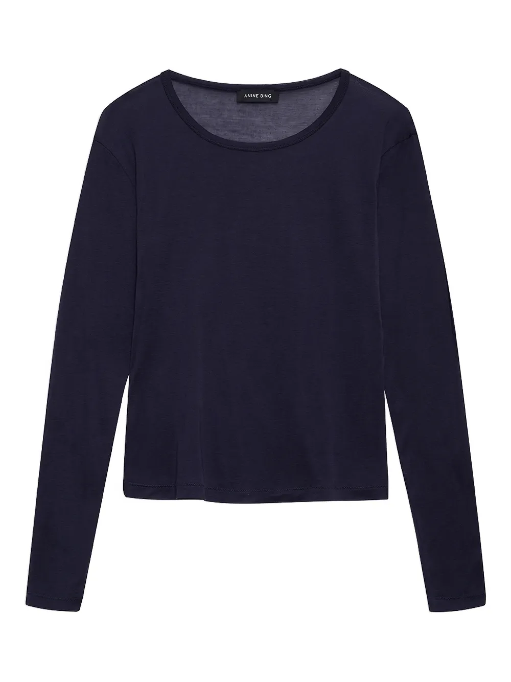 ANINE BING Sylvie long-sleeve T-shirt - Blu