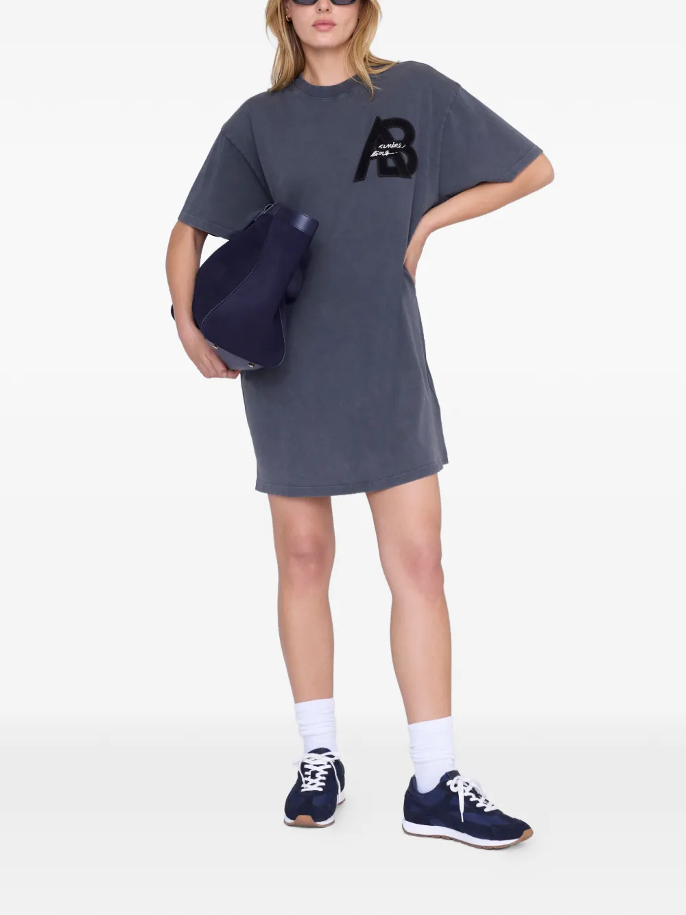 ANINE BING Beth mini-jurk - Zwart