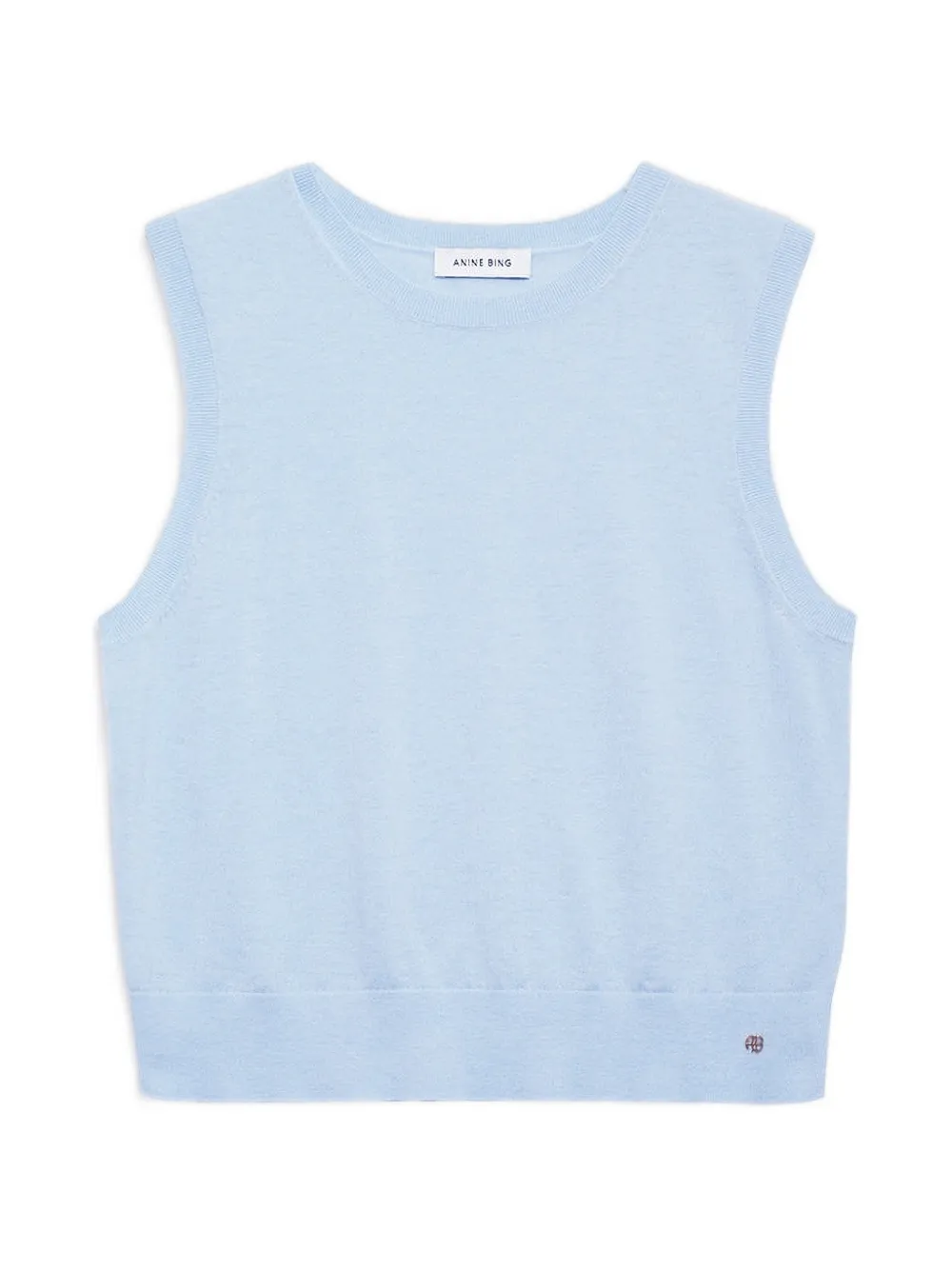 ANINE BING Moni mouwloze tanktop Blauw