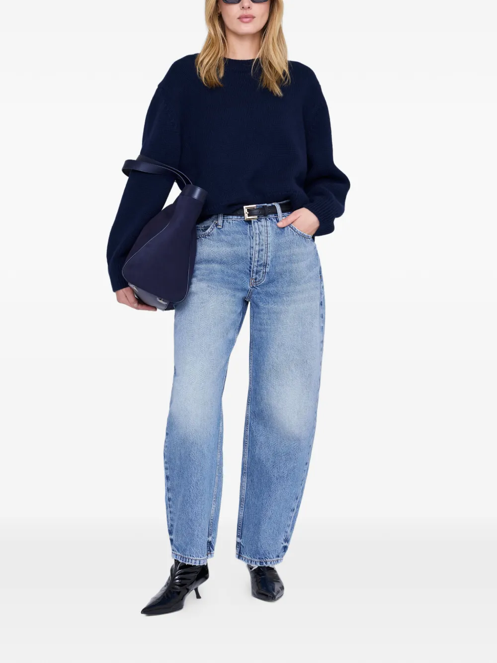  Anine Bing Pull Roni - Bleu 