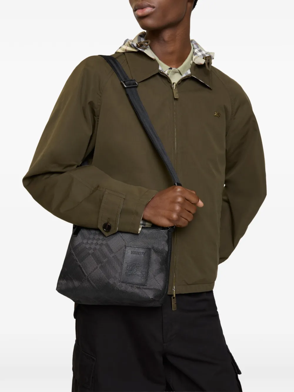 Burberry Chester crossbodytas - Zwart