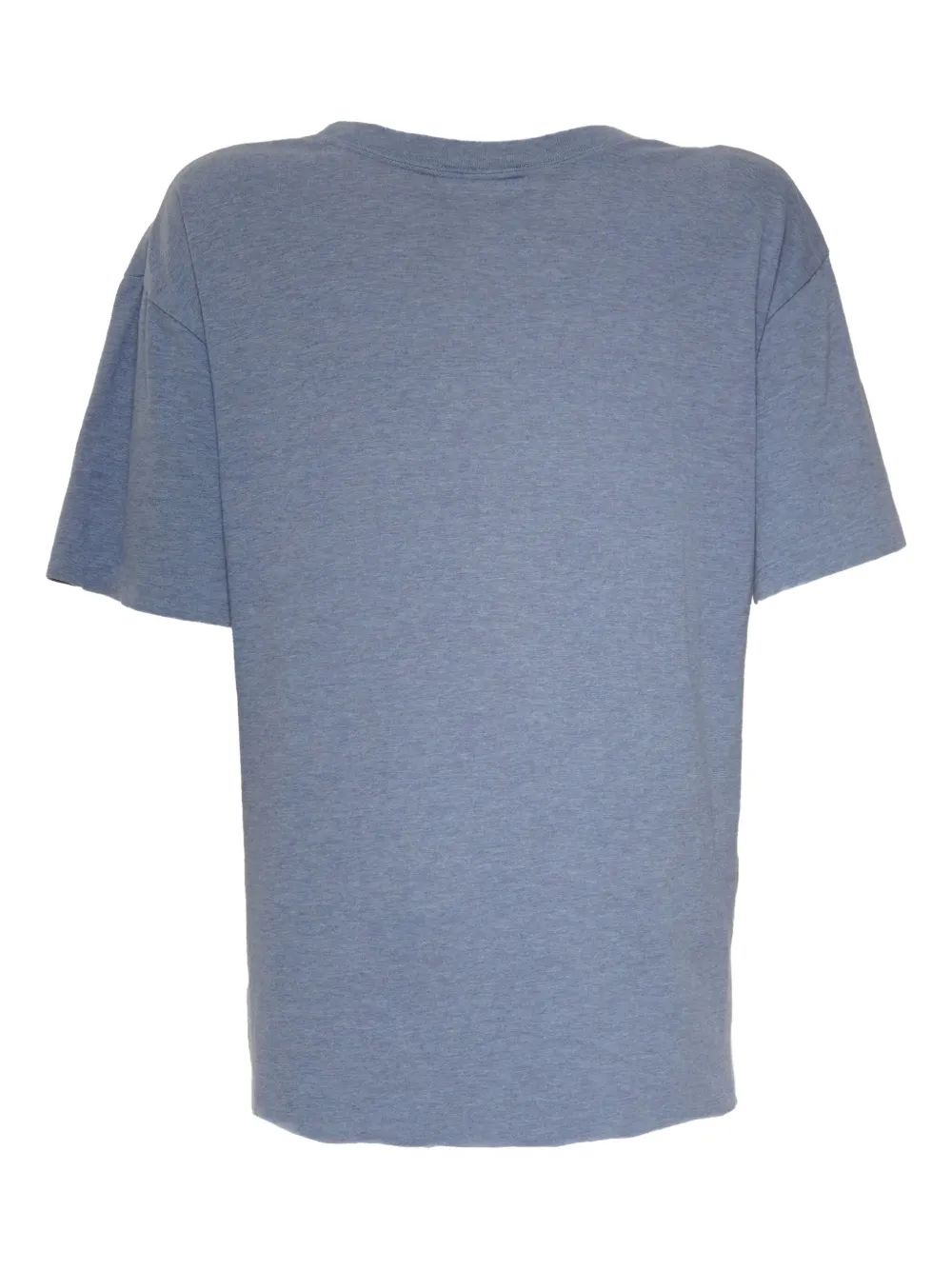 Pre-owned Saint Laurent 1990s Logo-embroidered T-shirt In Blue