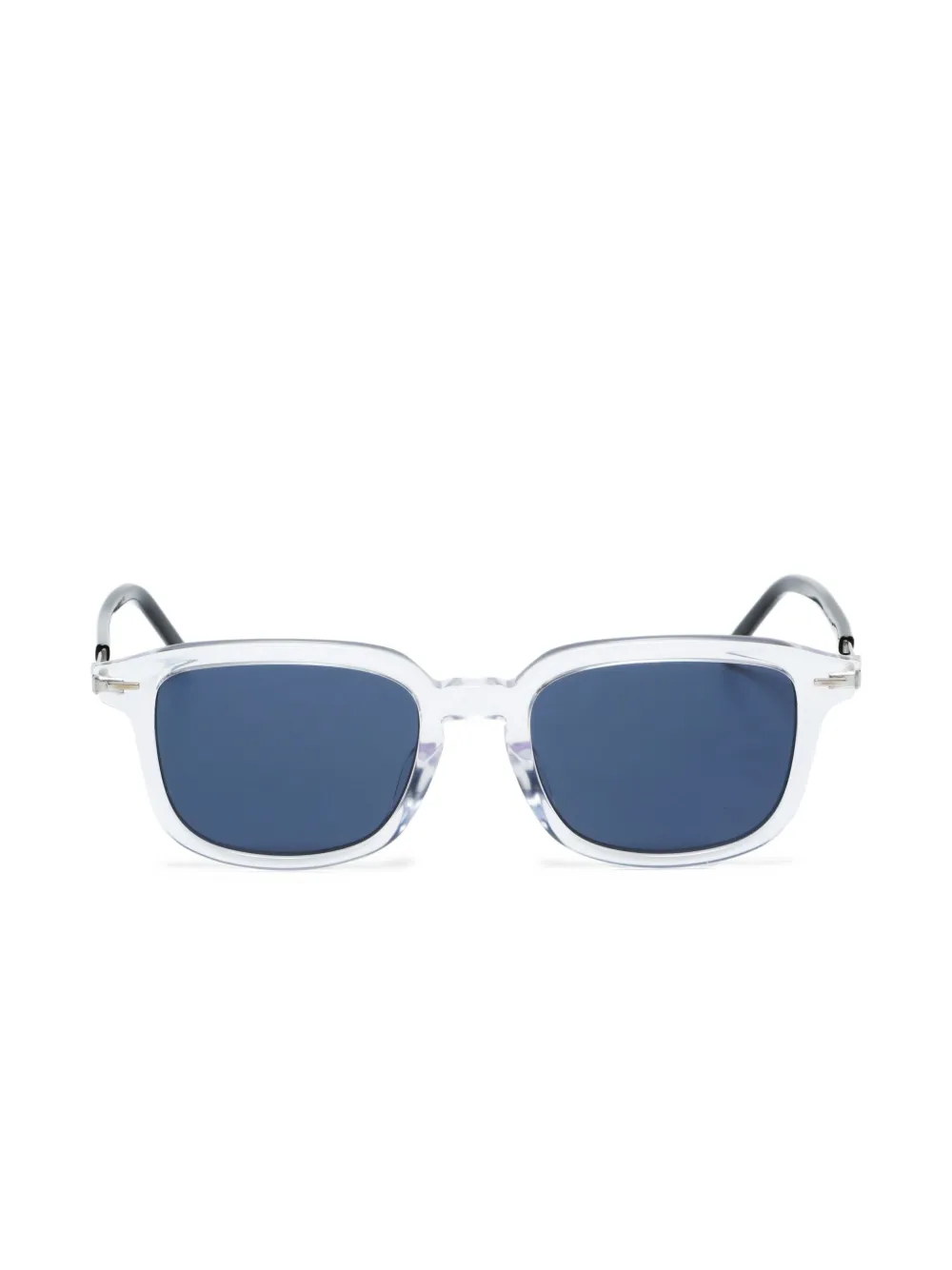 Christian Dior Pre-Owned 2010-2020s square-frame sunglasses - ホワイト Christian Dior Pre-Owned 2010-2020s square-frame sunglasses - ホワイト