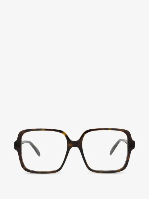 Alexander McQueen Eyewear lentes con armazón cuadrada