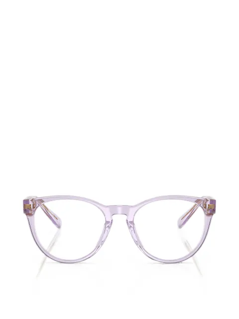 Versace round-frame glasses