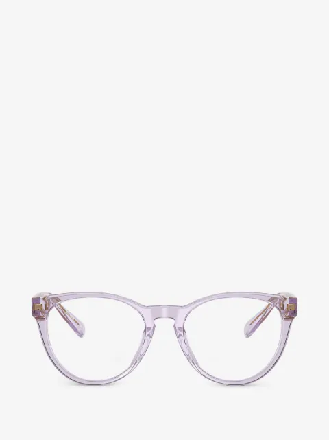 Versace round-frame glasses