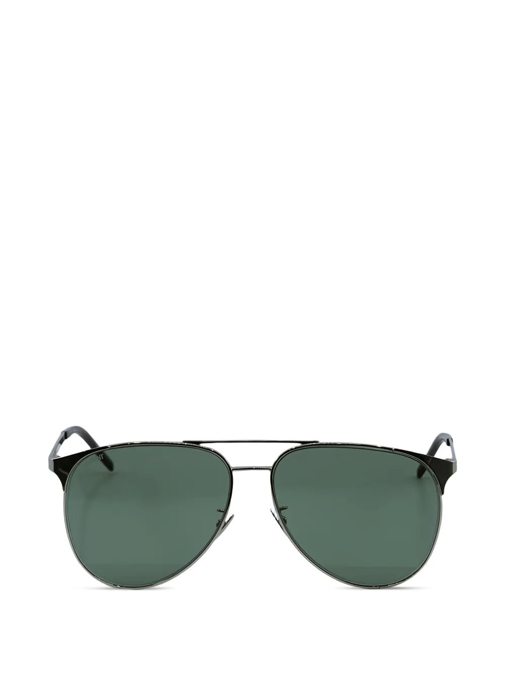 Saint Laurent Eyewear pilot-frame sunglasses - Silber