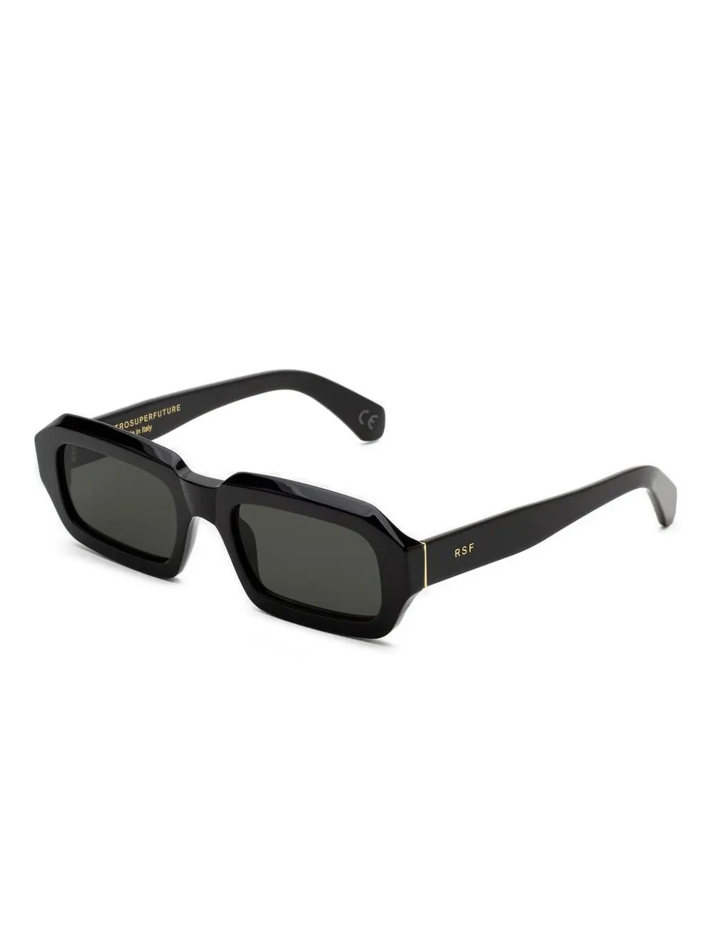 Retrosuperfuture Fantasma geometric sunglasses - Zwart