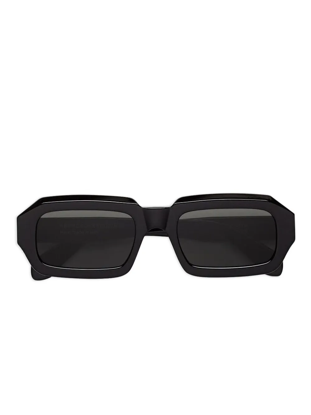 Retrosuperfuture Fantasma zonnebril met geometrisch montuur Zwart