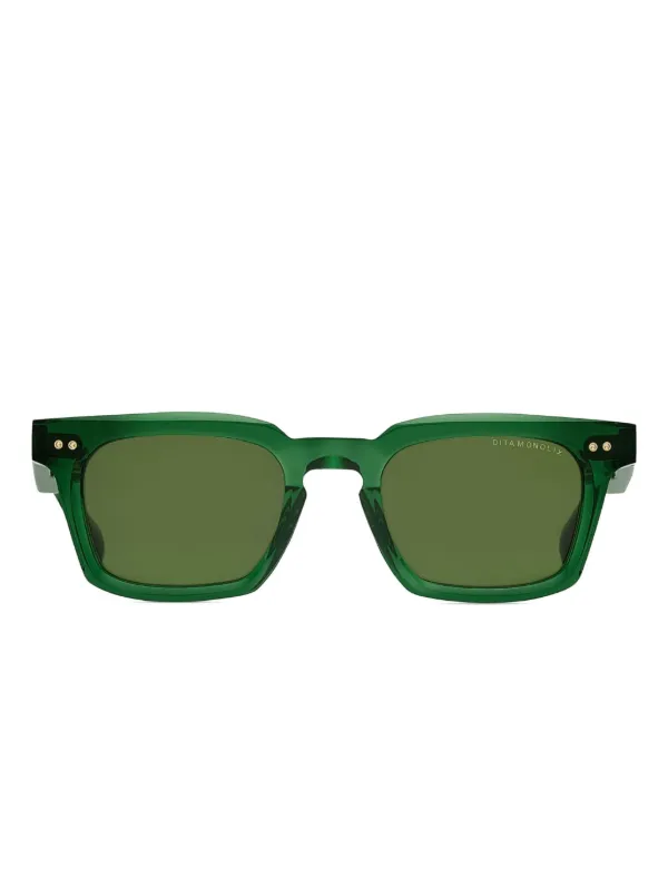 Dita Eyewear Monolix スクエアフレーム サングラス | グリーン 