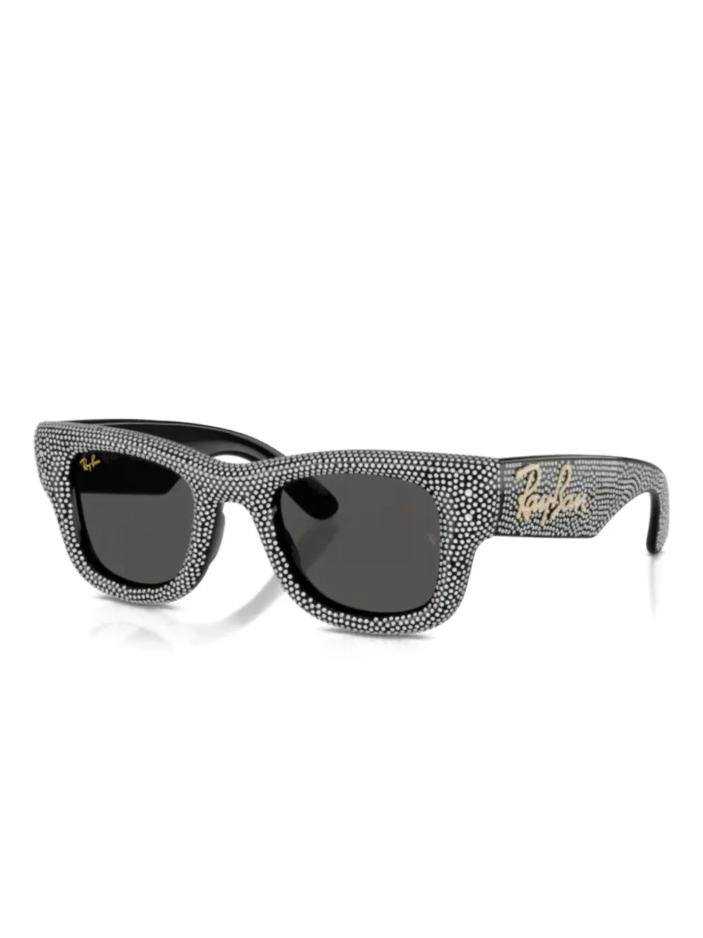 Ray-Ban 4940BP logo sunglasses - Zwart