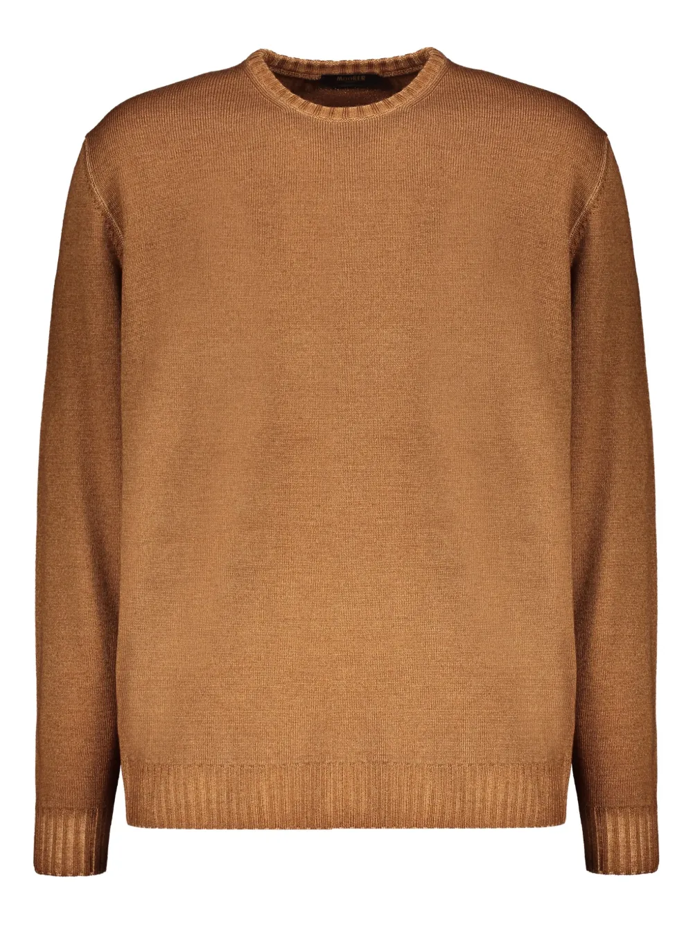 Moorer long-sleeves round-neck sweater - ブラウン