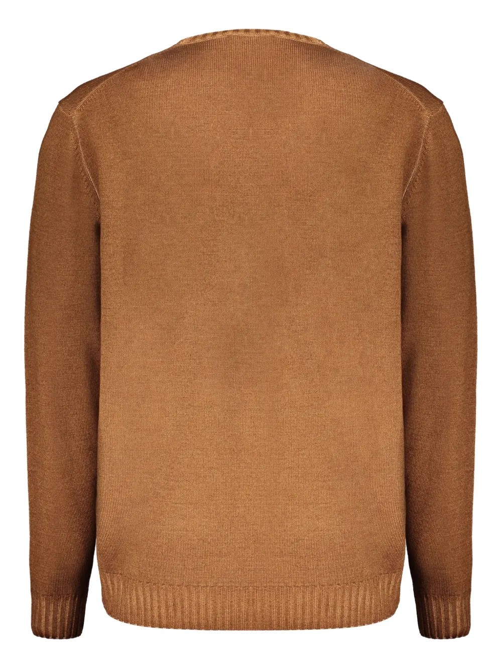Moorer long-sleeves round-neck sweater - Bruin