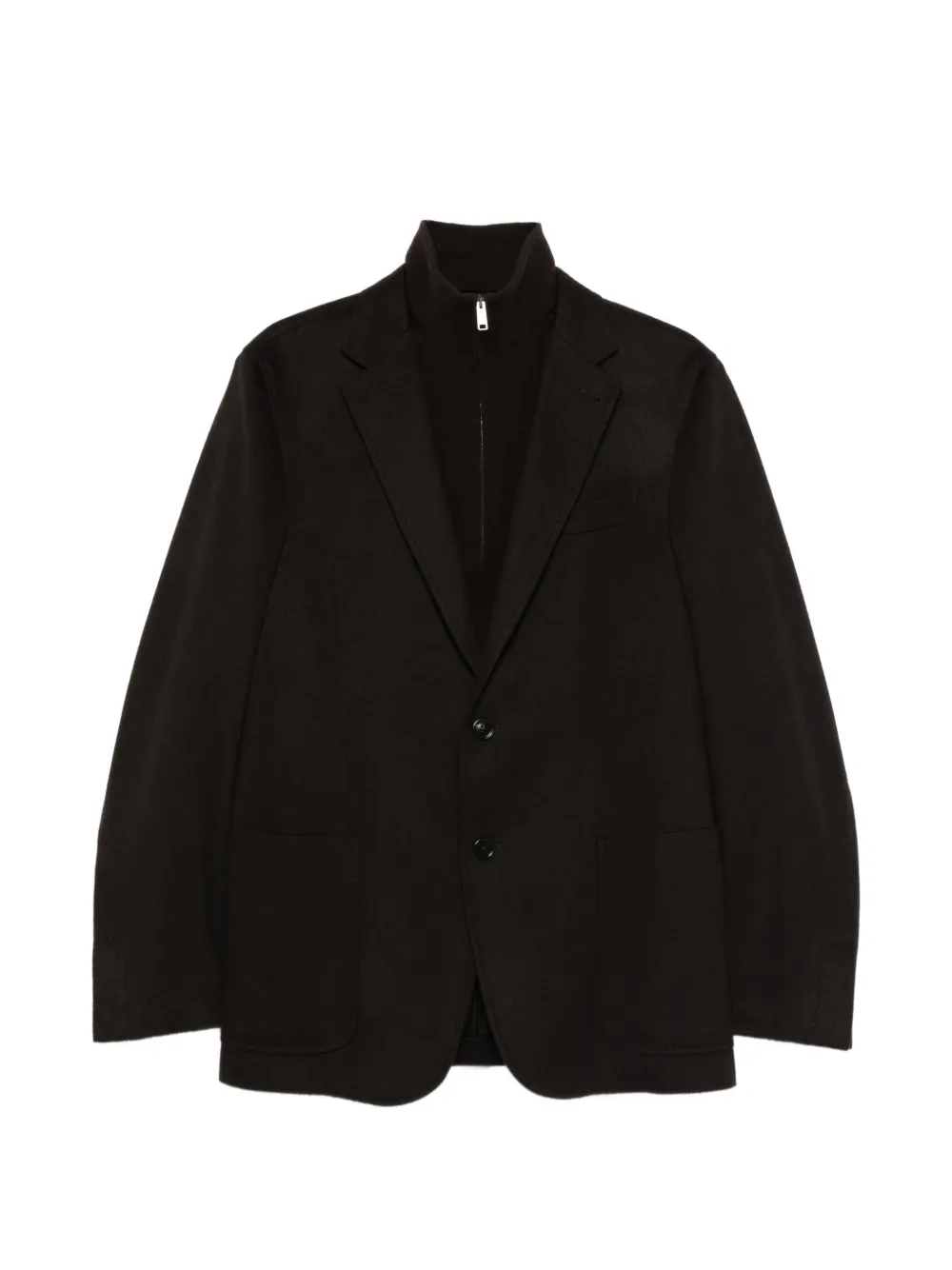 Zegna pockets cashmere jacket - Nero