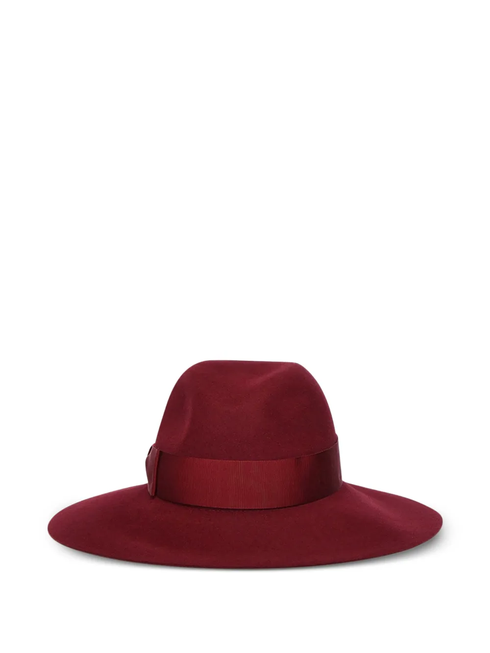Borsalino sombrero con listón | rojo | Image 1