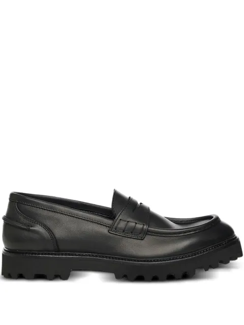 Giuliano Galiano Kobra lug-sole loafers