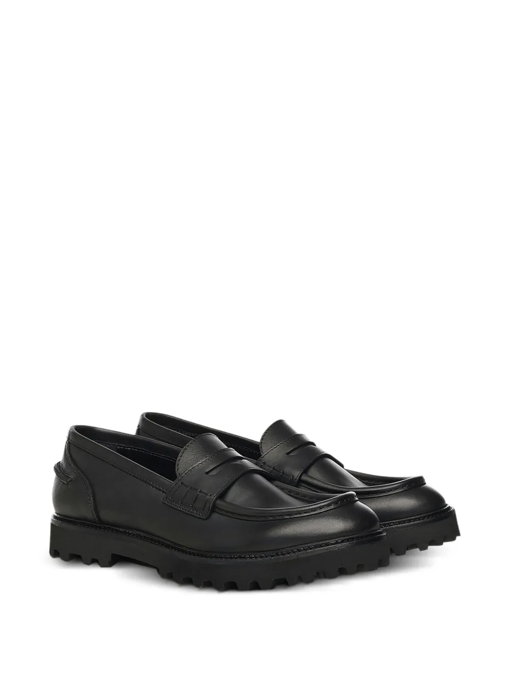 Kobra Lug-Sole Loafers