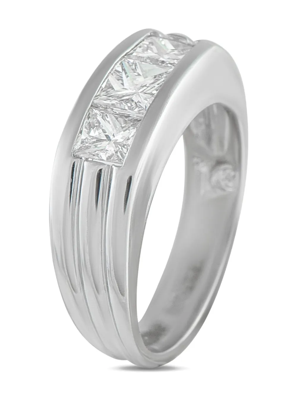 LB Exclusive platinum diamond ring - シルバートーン