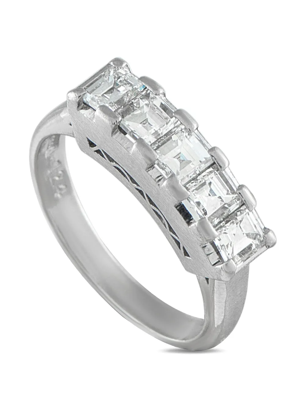 LB Exclusive platinum diamond ring - シルバートーン