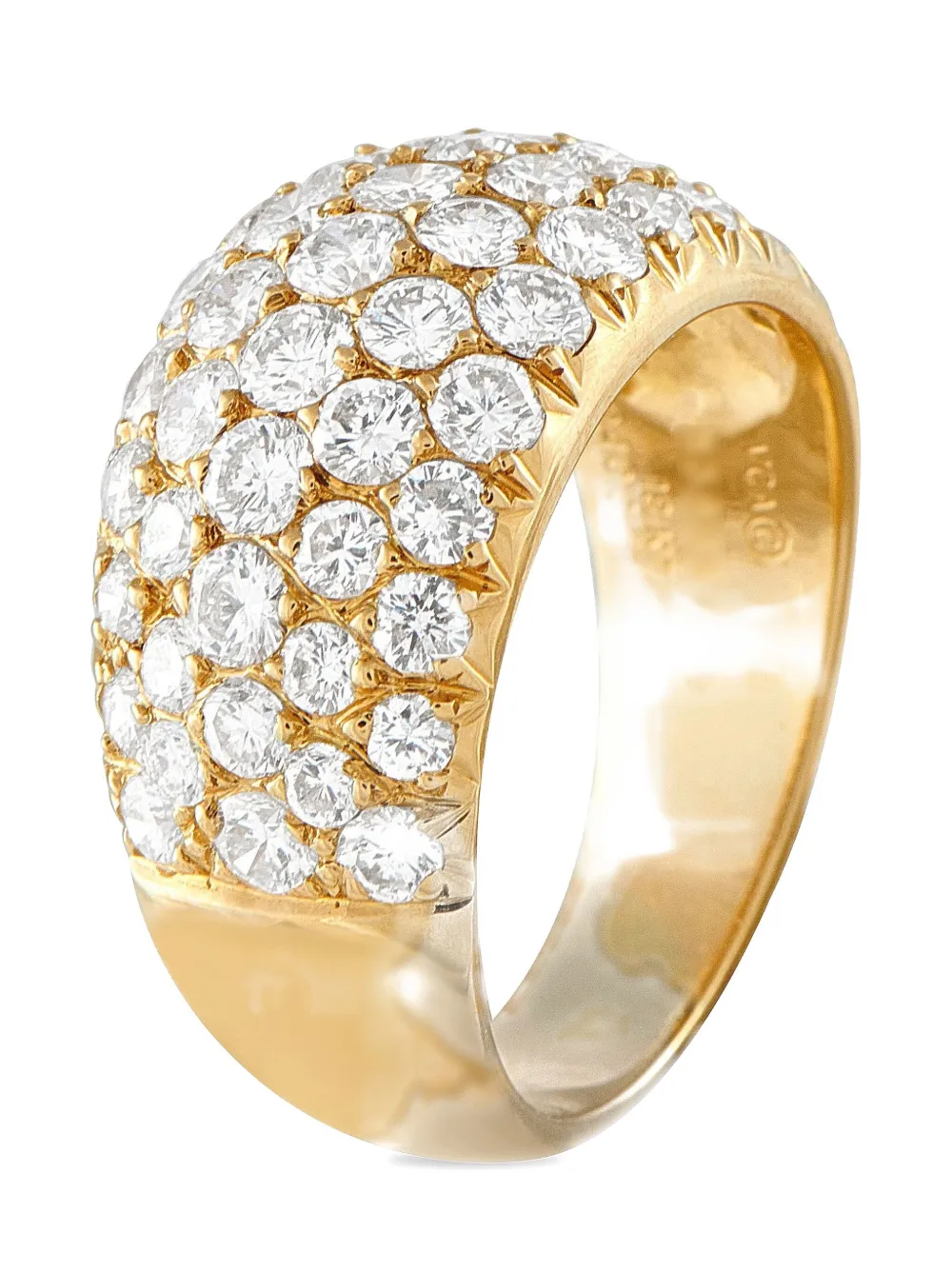 VAN CLEEF & ARPELS Pre-owned 18k Yellow Gold Diamond Ring