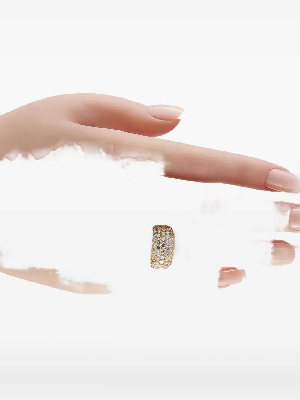 VAN CLEEF & ARPELS Pre-owned 18k Yellow Gold Diamond Ring