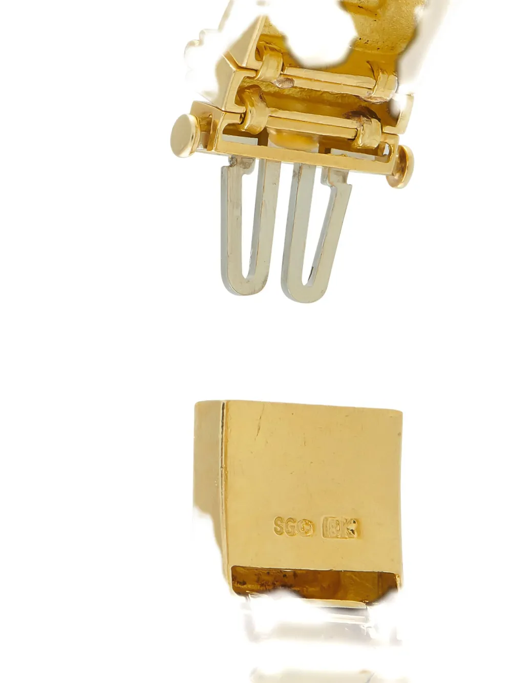 SeidenGang pulsera en oro amarillo de 18 ct con múltiples piedras | Image 2