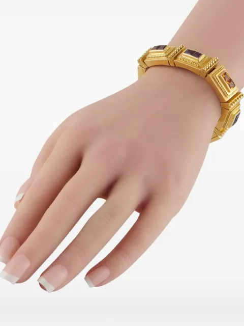 SeidenGang 18K yellow gold multi-gemstones bracelet