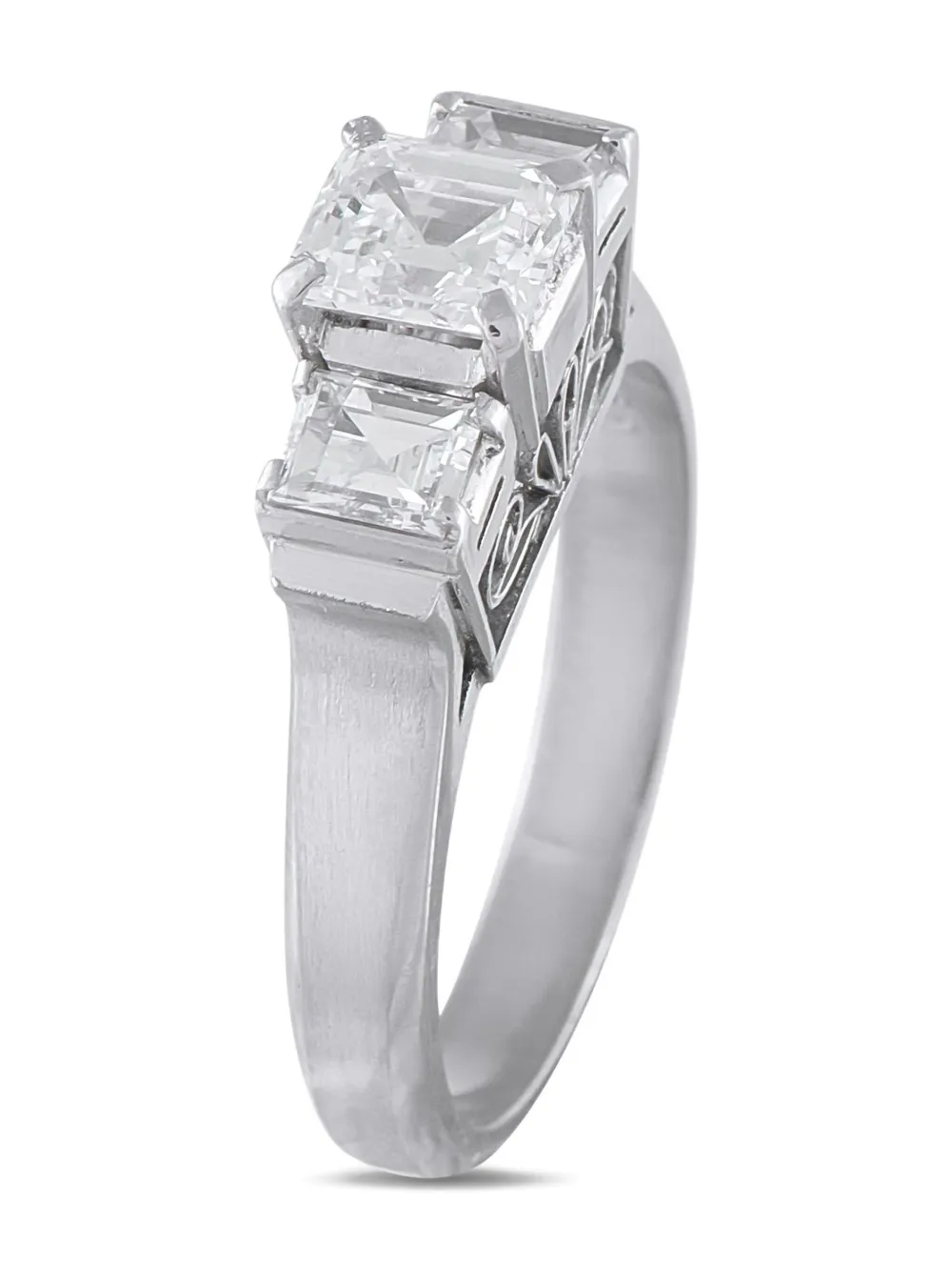LB Exclusive platinum diamond ring - シルバートーン