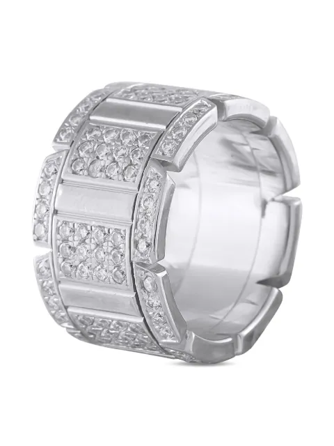 Cartier 18kt Weißgoldring mit Diamant