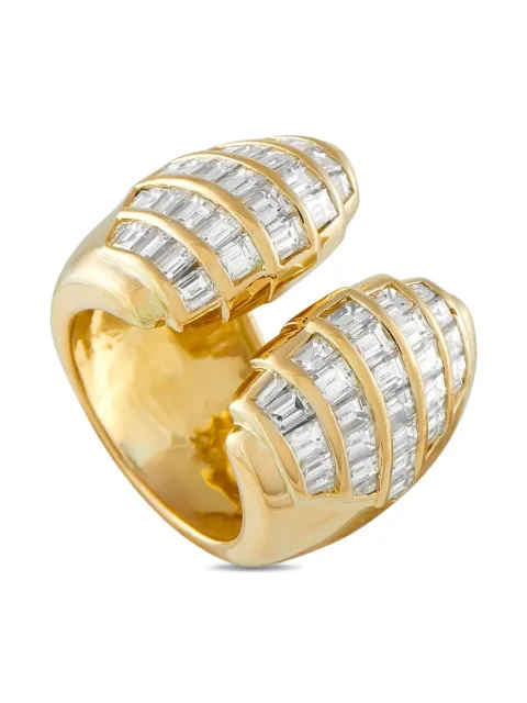 Adler 18K yellow gold diamond ring