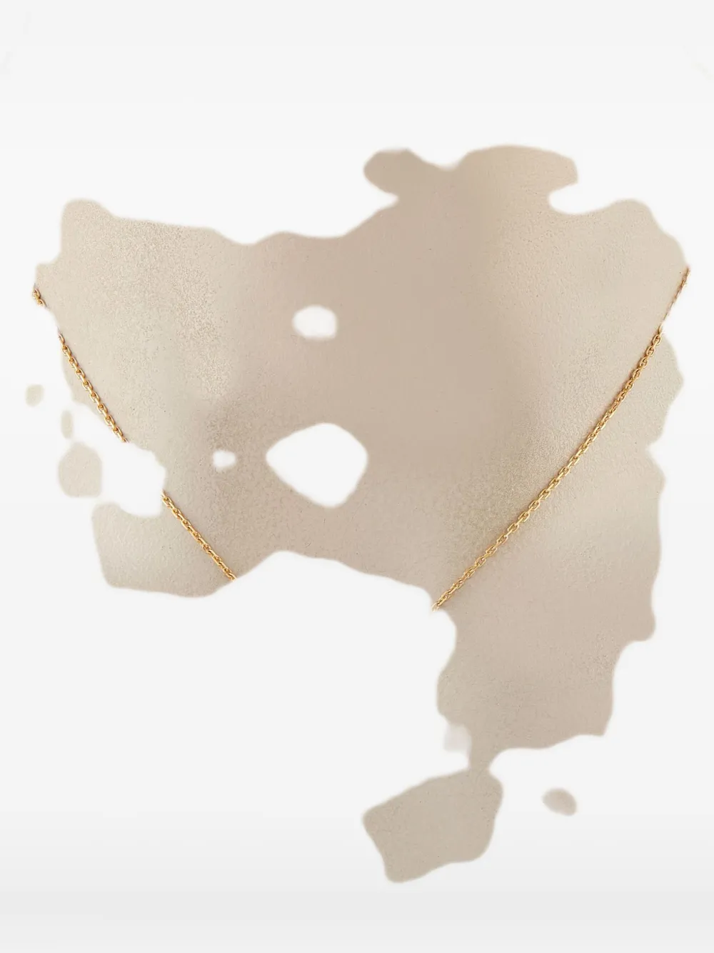 VAN CLEEF & ARPELS Pre-owned 18k Yellow Gold Boutonnière Diamond Necklace