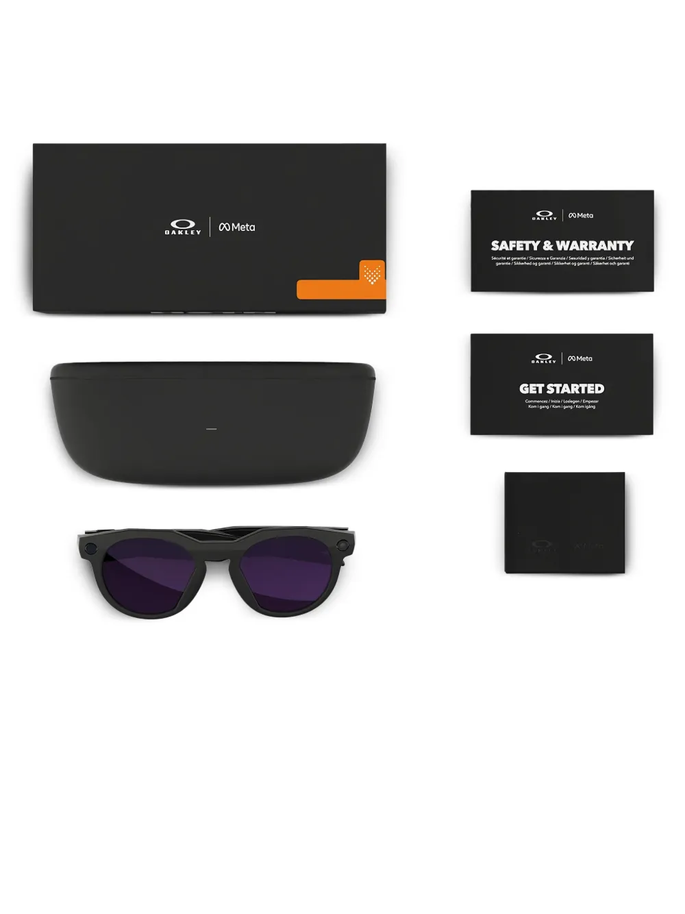 Oakley x Meta HSTN zonnebril Zwart