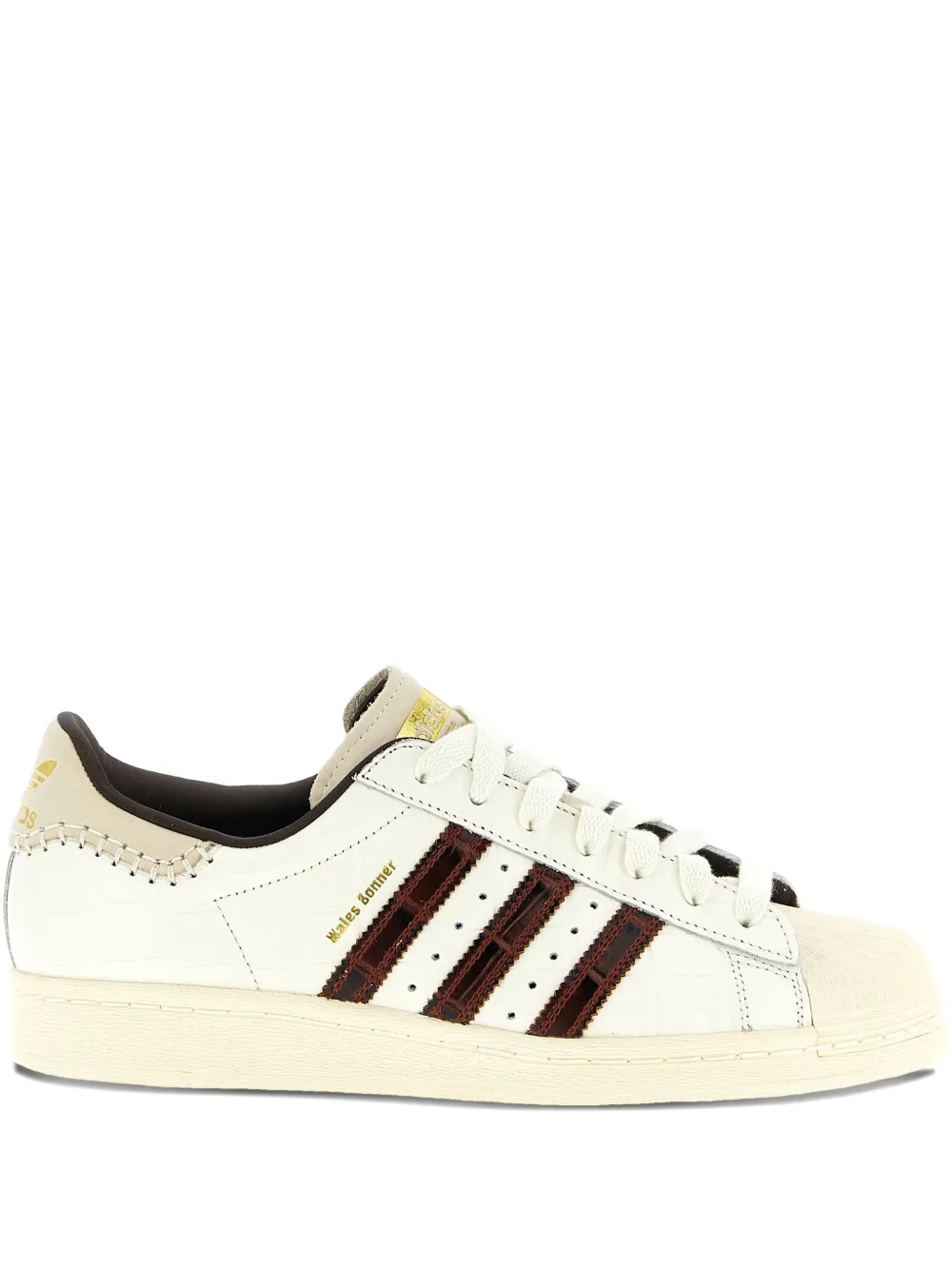 adidas x Wales Bonner Superstar crocodile-effect sneakers | neutro | Image 1
