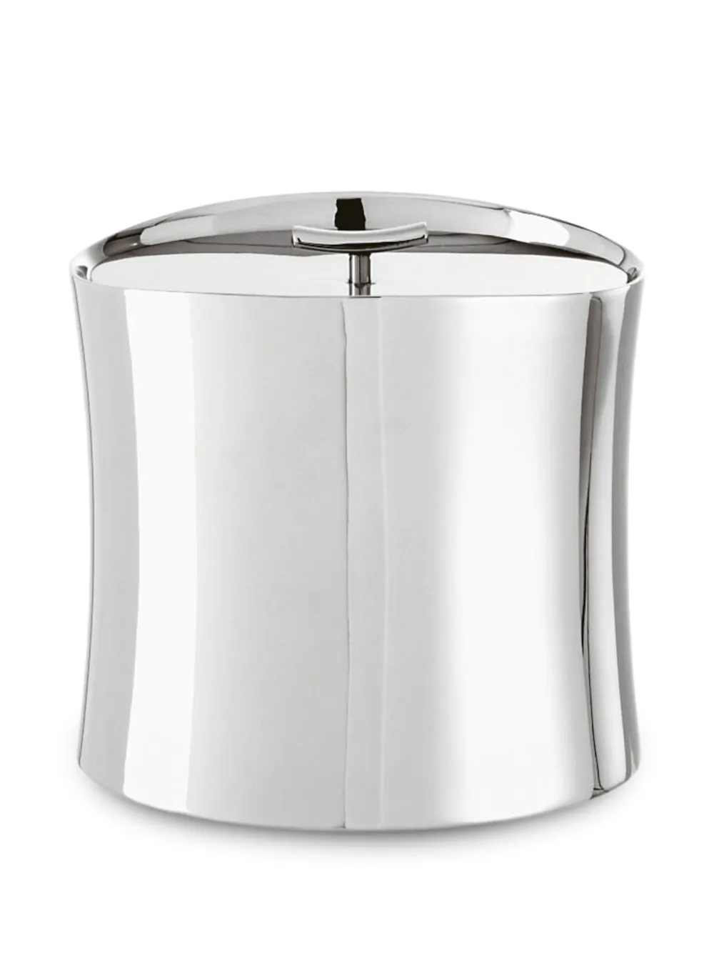 Sambonet Bamboo insulated ice bucket (16.4cm x 12.7cm x 14.2cm) | Silver | Image 1