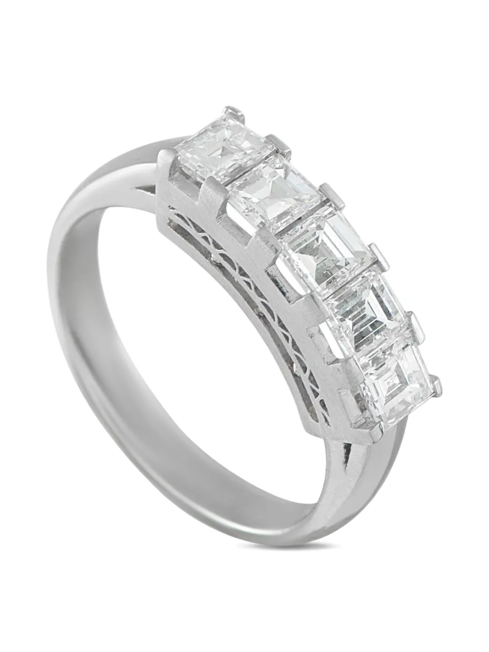 LB Exclusive platinum diamond ring - シルバートーン LB Exclusive platinum diamond ring - シルバートーン
