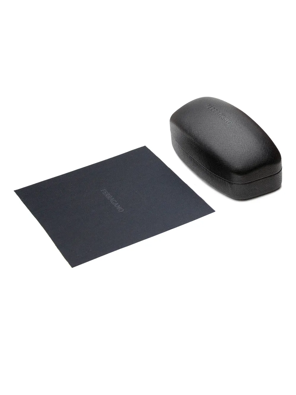 Ferragamo Eyewear Gancini zonnebril met vlinder montuur Goud