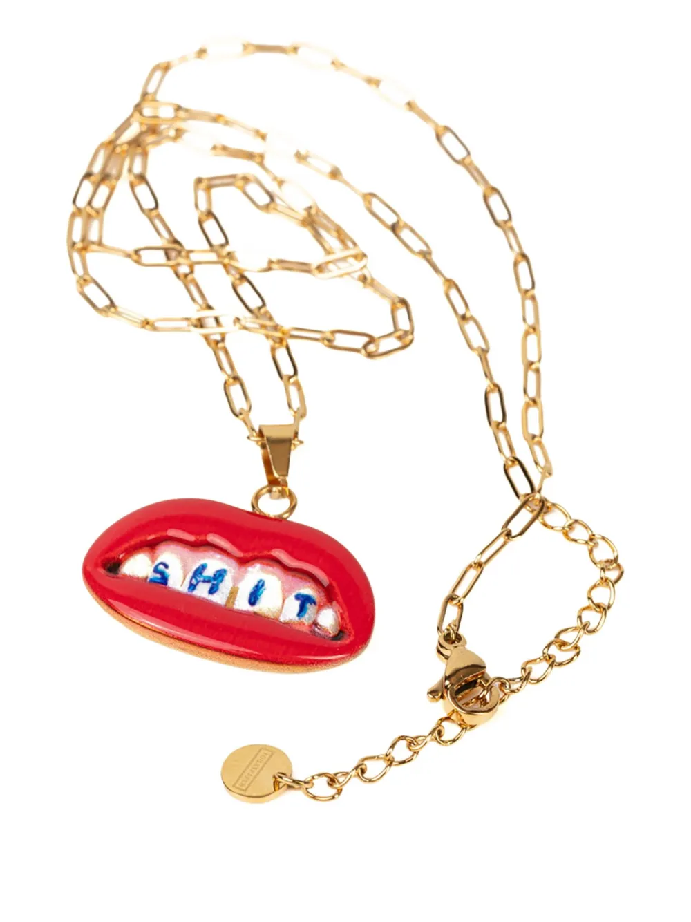 Seletti x Toiletpaper Collana con pendente - Oro