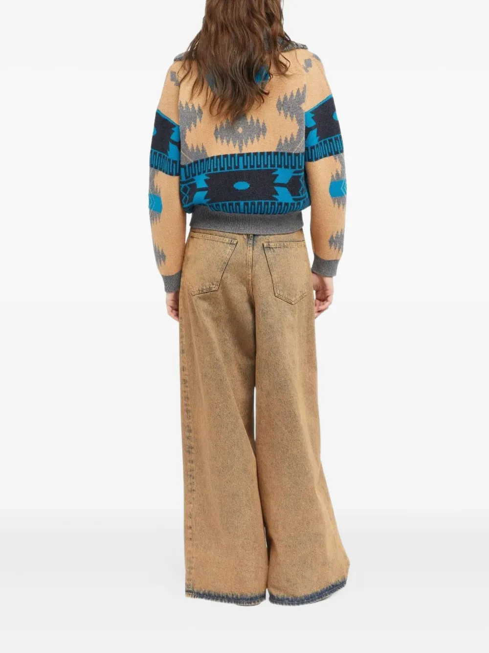 Alanui Vest met franje Beige