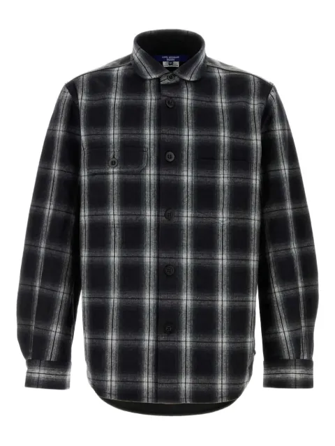 Junya Watanabe plaid-check cotton shirt