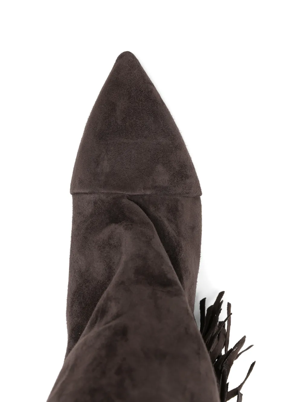 Gisel Moire Aariana laarzen met kwastje Bruin