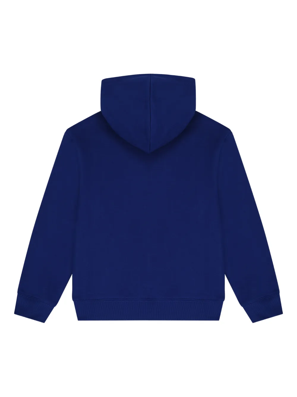 Calvin Klein Logo-detail Hoodie In Blue