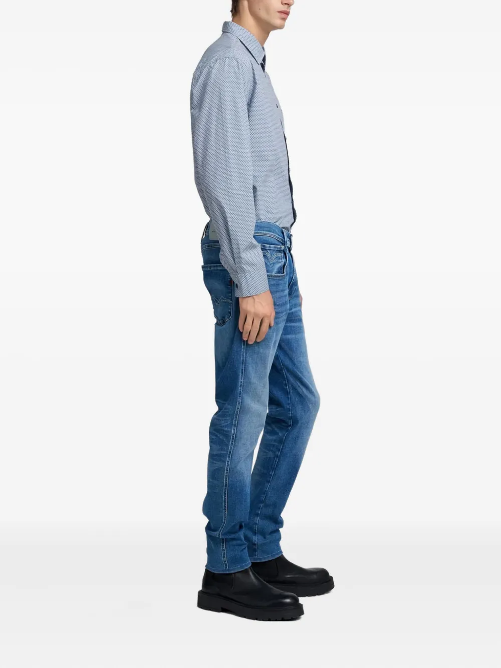 Replay Anbass jeans Blauw