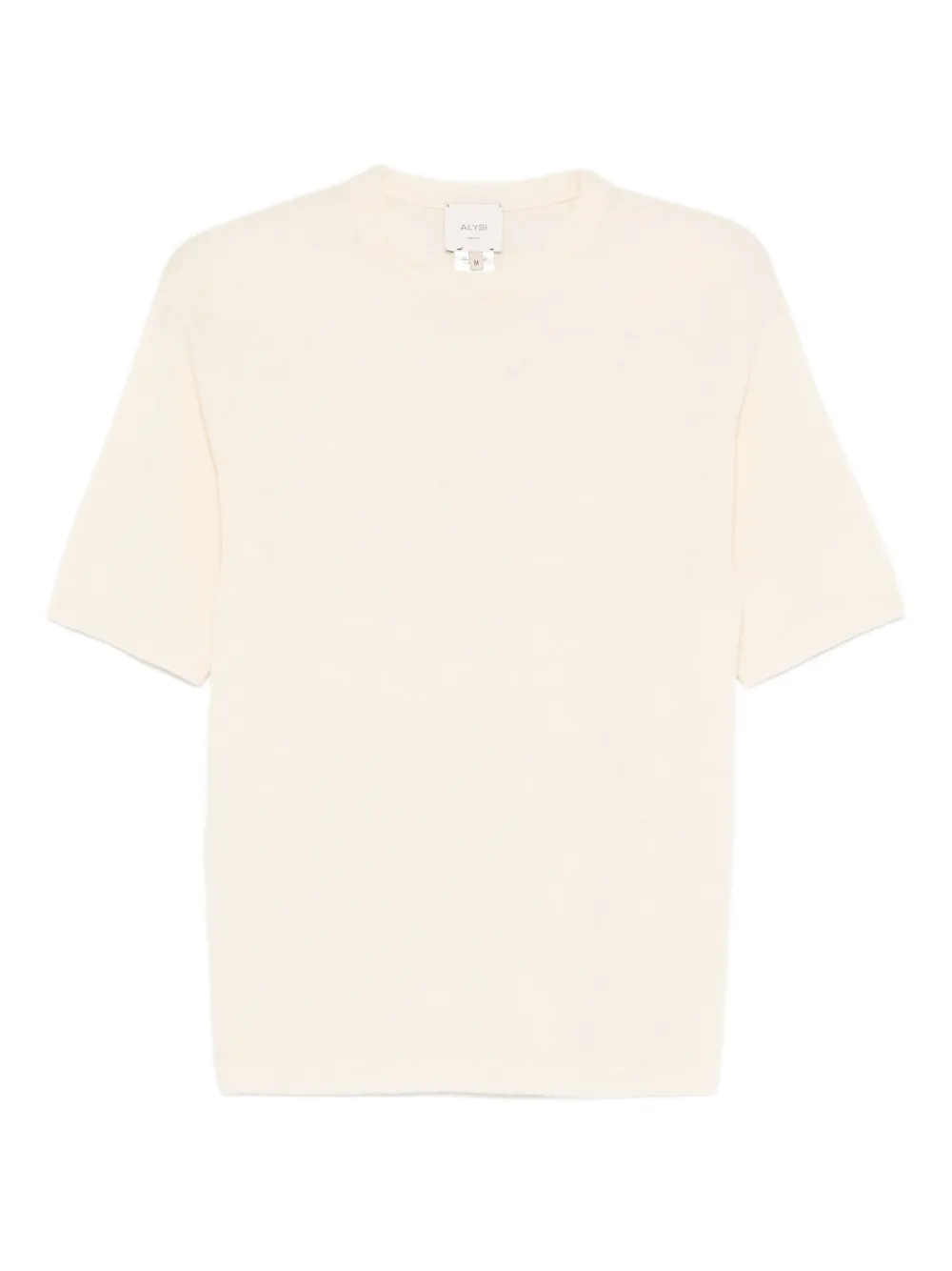 Alysi round-neck short-sleeve T-shirt - Toni neutri