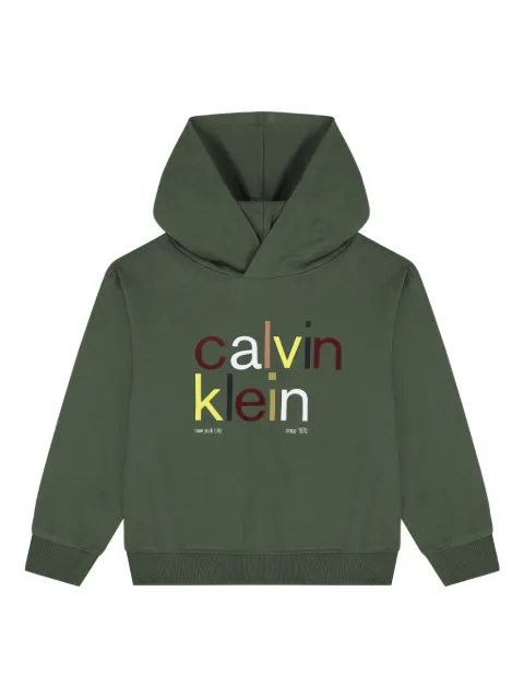 Calvin Klein Kids hoodie con logo estampado