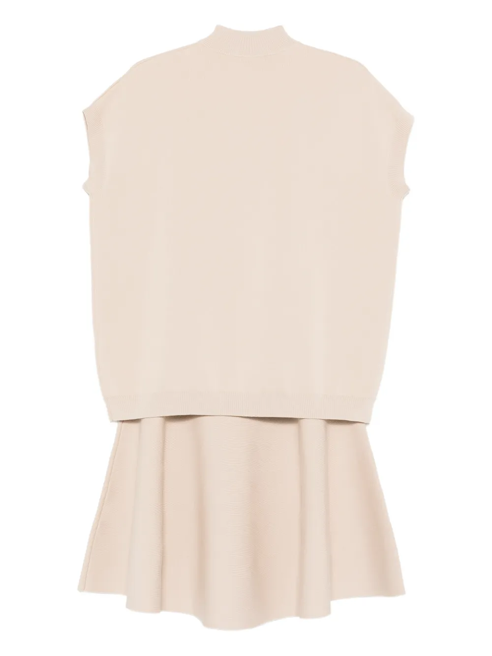 Alysi Full Skirt Set In Neutral