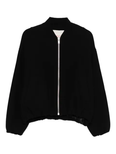 jucca approved zip wool bomber jacket