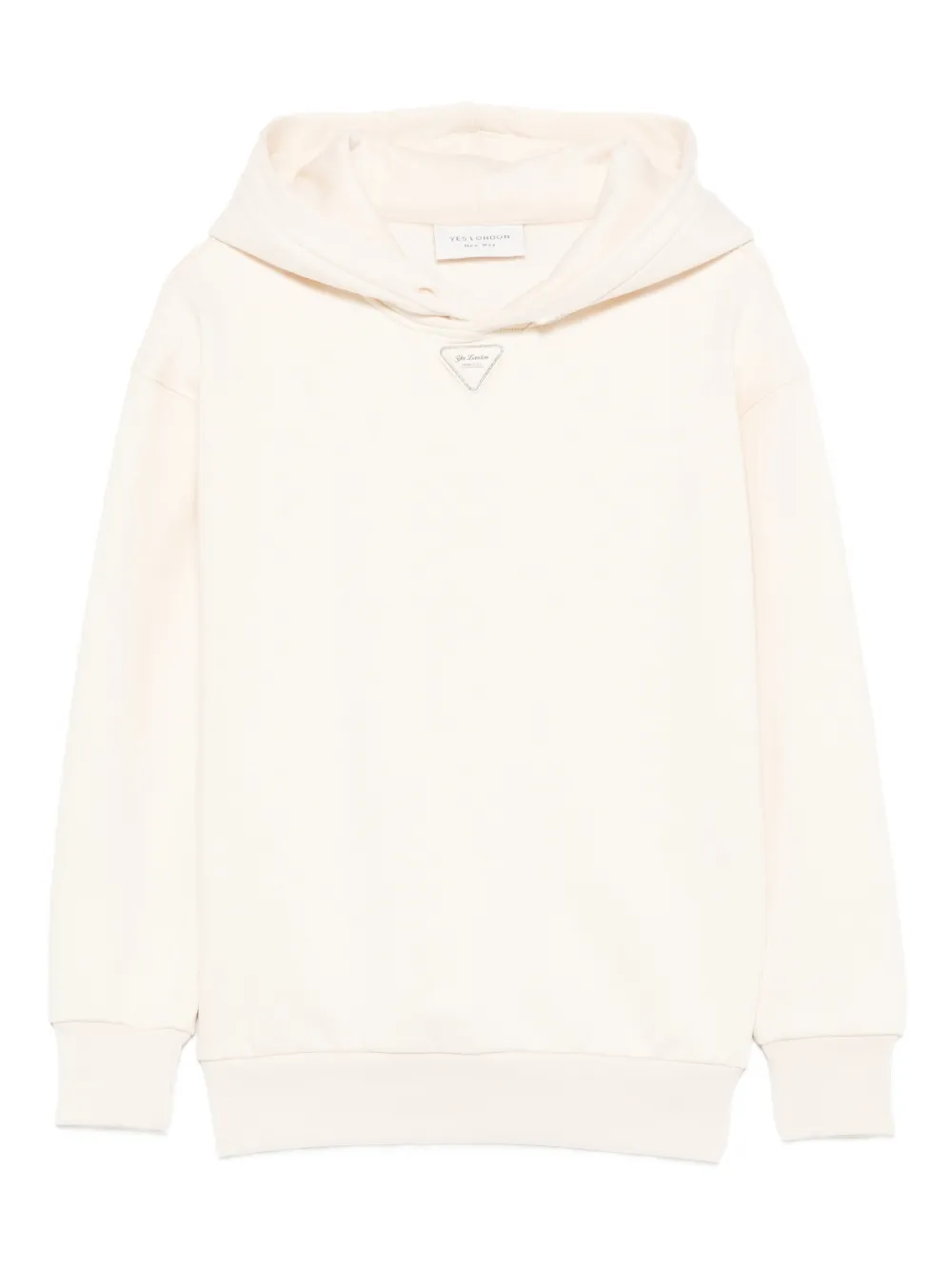 YES LONDON jersey con capucha y parche triangular | neutro | Image 1